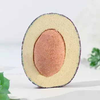 Бомбочка для ванны слива, 130 г