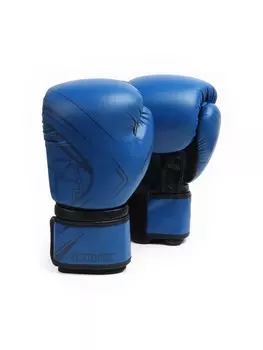 Боксерские перчатки fight empire, b8102, размер 10 oz, синие
