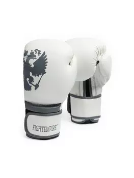 Боксерские перчатки fight empire, pride, размер 12 oz, белые