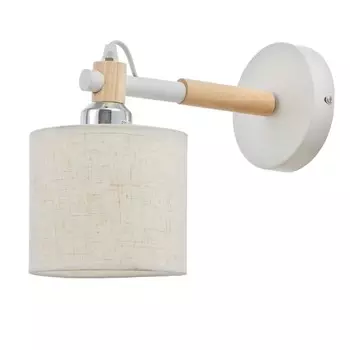 Бра 1070/1wt e27 60вт белый 25х15х18 см