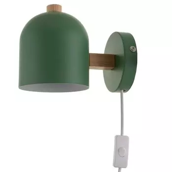 Бра 1667/1gy e27 40вт зеленый 18х13х16 см