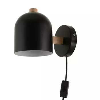 Бра 1668/1bk e27 40 вт черный 181316 см