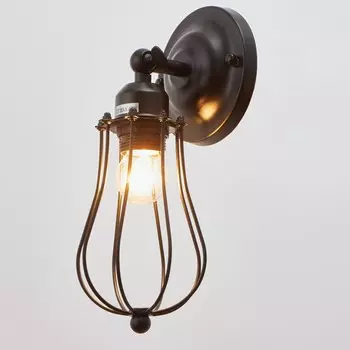 Бра 2403167/1 e27 40вт черный 12х12х29 см