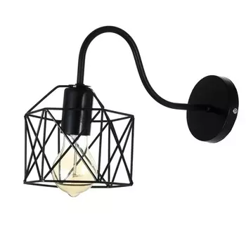 Бра 2530/1 e27 40вт черный 12х16 см