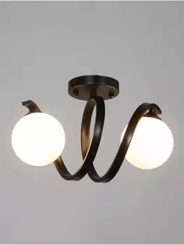 Бра nadine 210 вт gu10 черный 301632 см