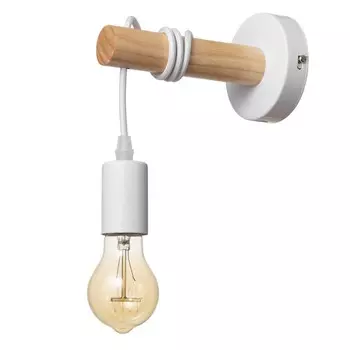 Бра ольсен e27 40 вт белый 101518 см