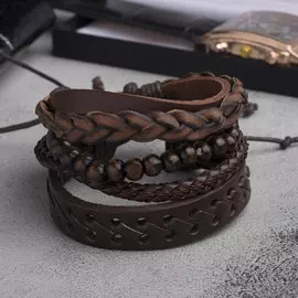 Браслет кожа