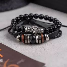 Браслет кожа