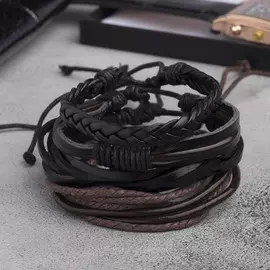 Браслет кожа