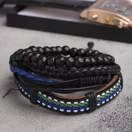 Браслет кожа