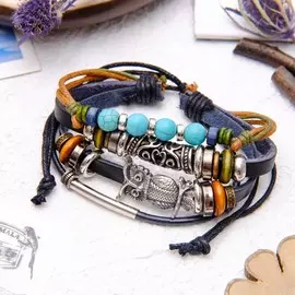 Браслет кожа