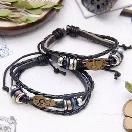 Браслет кожа