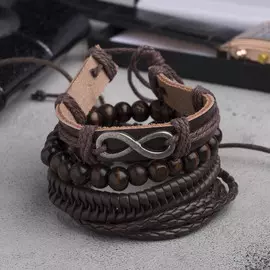 Браслет кожа