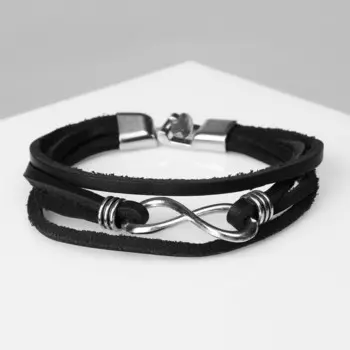 Браслет кожаный