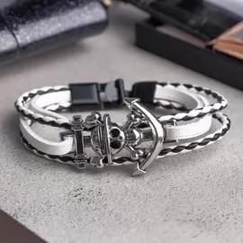 Браслет кожаный