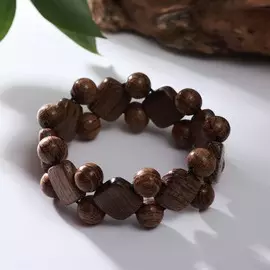 Браслет ручная работа, деревянный