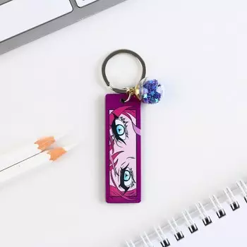 Брелок акриловый, пластина