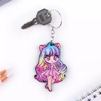 Брелок деревянный