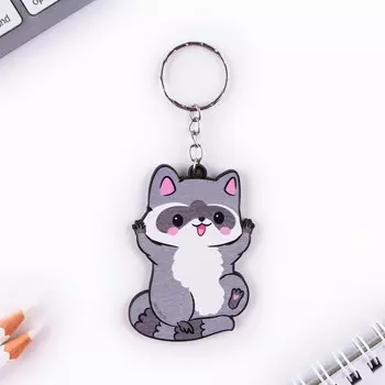 Брелок деревянный