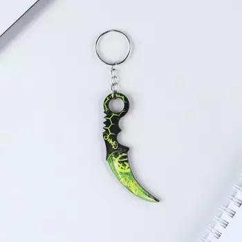 Брелок деревянный