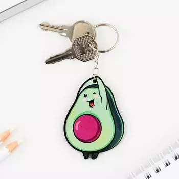 Брелок деревянный