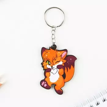 Брелок деревянный