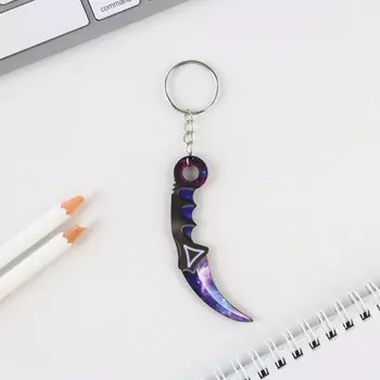 Брелок деревянный