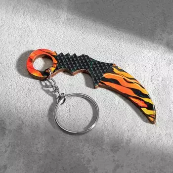 Брелок деревянный