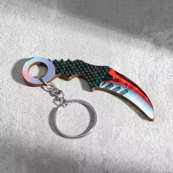 Брелок деревянный