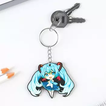 Брелок деревянный, аниме