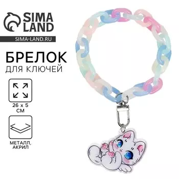 Брелок для ключей на цепочке