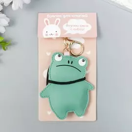 Брелок кожзам с карабином