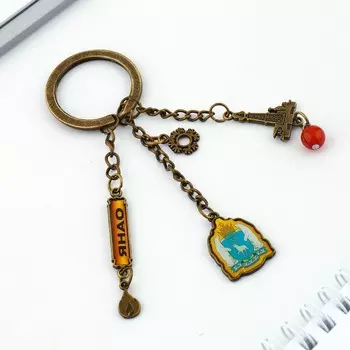 Брелок металлический