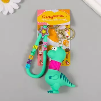 Брелок резина с карабином, ремешком