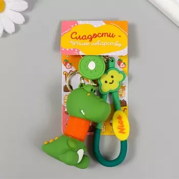 Брелок для ключей на кольце с карабином, ремешком