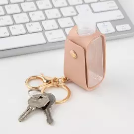 Брелок бутылочка, кожзам