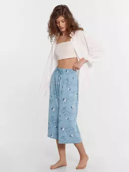 Бриджи женские в туманно-голубом цвете