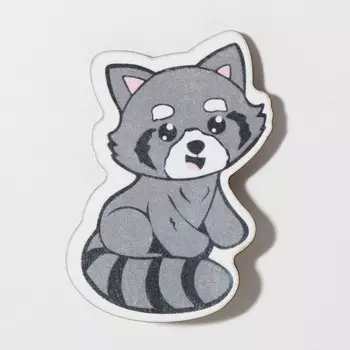 Брошь деревянная детская