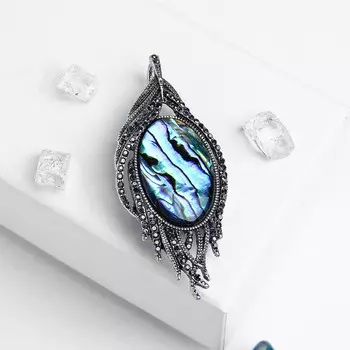 Брошь-кулон