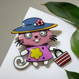 Брошь мультяшная