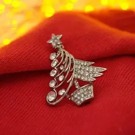 Брошь новогодняя