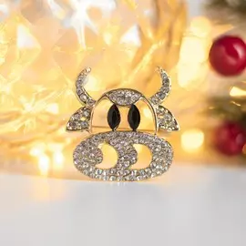 Брошь новогодняя