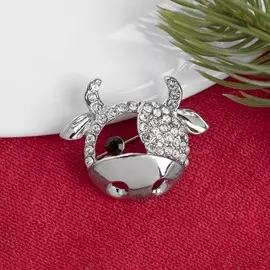 Брошь новогодняя