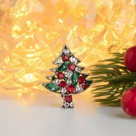Брошь новогодняя