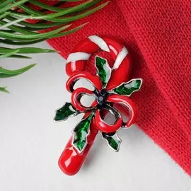 Брошь новогодняя