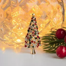 Брошь новогодняя