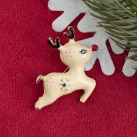 Брошь новогодняя