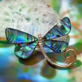 Брошь-кулон