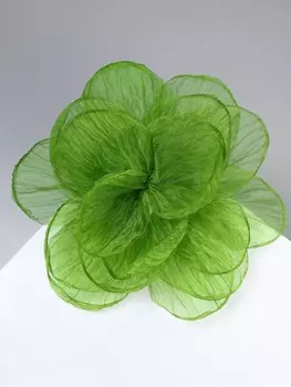 Брошь текстильная