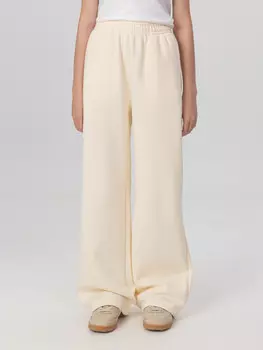 Брюки для девочек бежевые